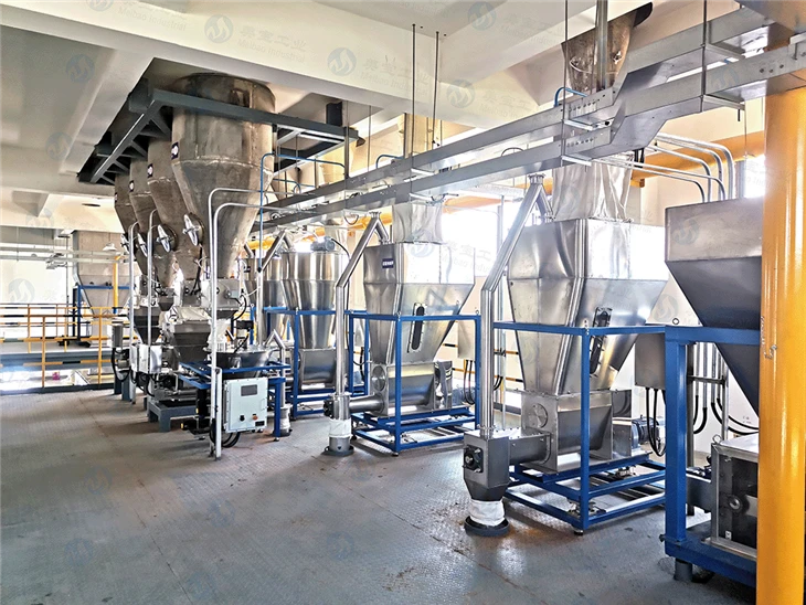 Horizontal Large Detergent Powder Making Machine