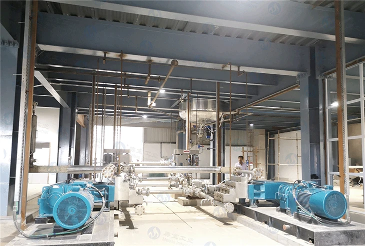 Horizontal Large Detergent Powder Making Machine